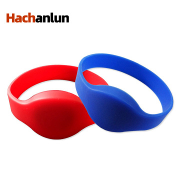 10pcs 125Khz RFID EM4100 Read only Bracelet Input Access Control Card RFID Keyfobs Bracelet Silicone TM 4100 Read only Wristband