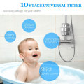 1Set 6 Stages Shower Water Filter - Remove Chlorine + Heavy Metals - Filtered Showers Head Soften for Hard Water