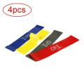 Set Of 4 Fitness Resistance Bands Pull Up Workout Bands Gym Exercise Equipment Yoga Strength Training Athletic Rubber Bands