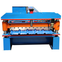 Metal Glazed Trapezoidal IBR Roofing Sheet Making Machine