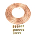 HOT-25Ft 7.62M Roll Tube Coil of 3/16 inch OD Copper Nickel Brake Pipe Hose Line Piping Tube Tubing Anti-Rust
