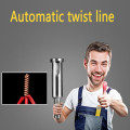 Automatic twist line New 5-hole electrician connector Cable universal twisting wire stripping and doubling Machine Hand Tool #45