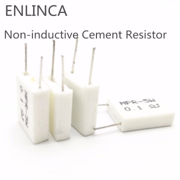 10pcs 5W 0.05 0.47 0.047 0.027 1 2 ohm 0.47R 0.05R 1R 2R 0.047R 0.027R Non-inductive Cement Resistor Resistance 5%