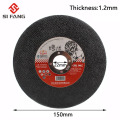 5-50Pcs 75mm/115mm/125mm/150mm/180mm Grinding Discs Metal Resin Cutting Discs Wheel Flap Sanding Discs Angle Grinder Wheel