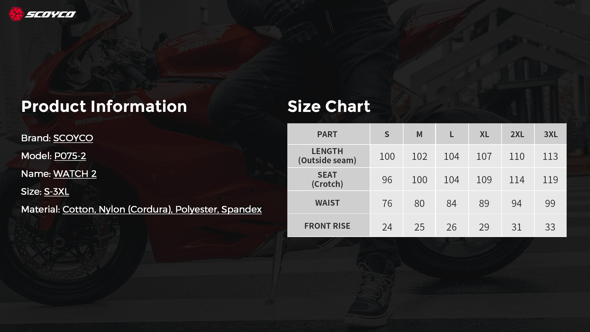 cordura protective motorcycle pants