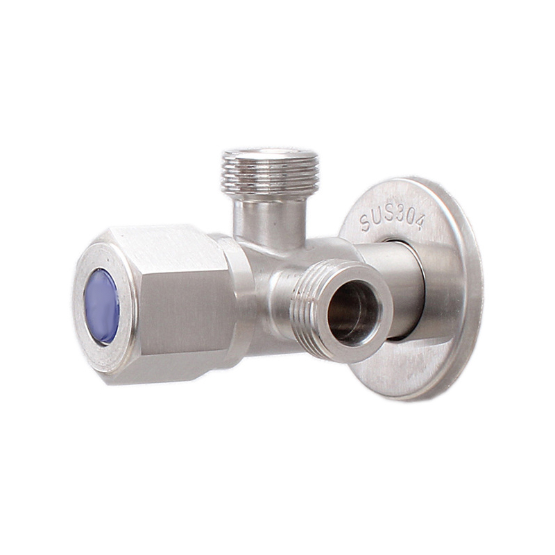 Stainless Steel Angle Valves G1/2 Bathroom Faucets Sprinklers Toilet Water Pipe Water Valve Single/Double Outlet Filling Valves