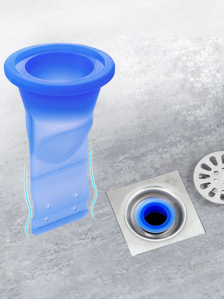 2020Bathroom Odor-proof Leak Core Silicone Down The Water Pipe Draininner Core Kitchen Bathroom Sewer Seal Leak