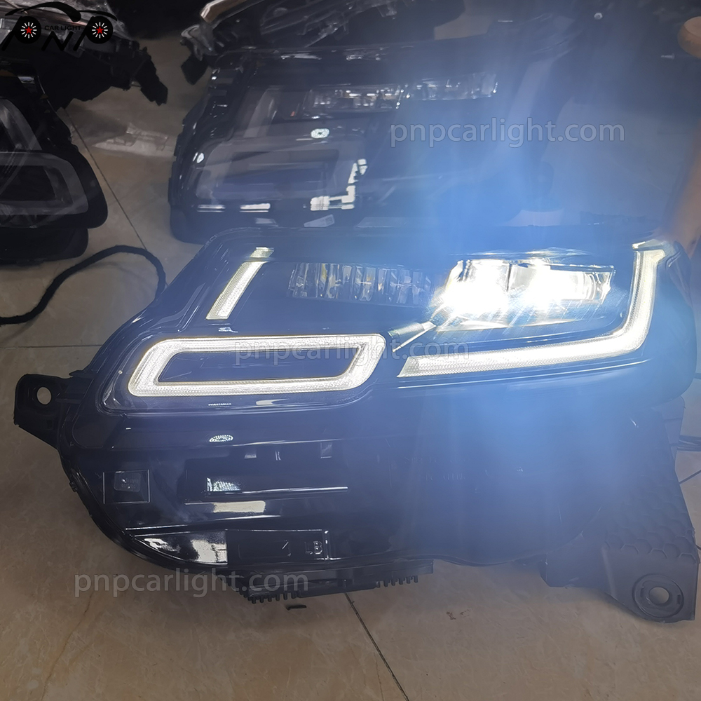 Matrix LED headlight for Range Rover Velar