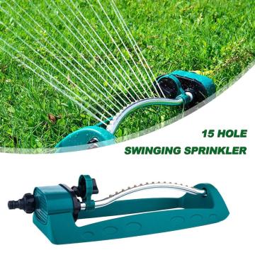 15 Hole Swivel Nozzle Water Spray Nozzle Irrigation Gardening Swing Sprinkler Lawn Agriculture Watering Irrigation System