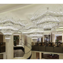 High quality large hotel crystal chandelier