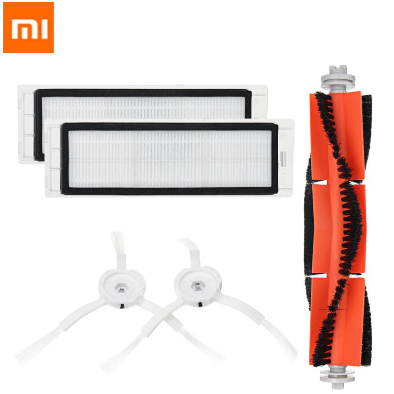 HEPA Filter Vacuum Cleaners Parts Accessories Kits for Xiaomi Mi Robot 2 S50 S51 S5 S6 E20 Main Brush Side Brush Mop