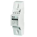 Din Rail Mount Mini Type Single Phase Electronic Kilowatt Hour Meter (36mm Wide)