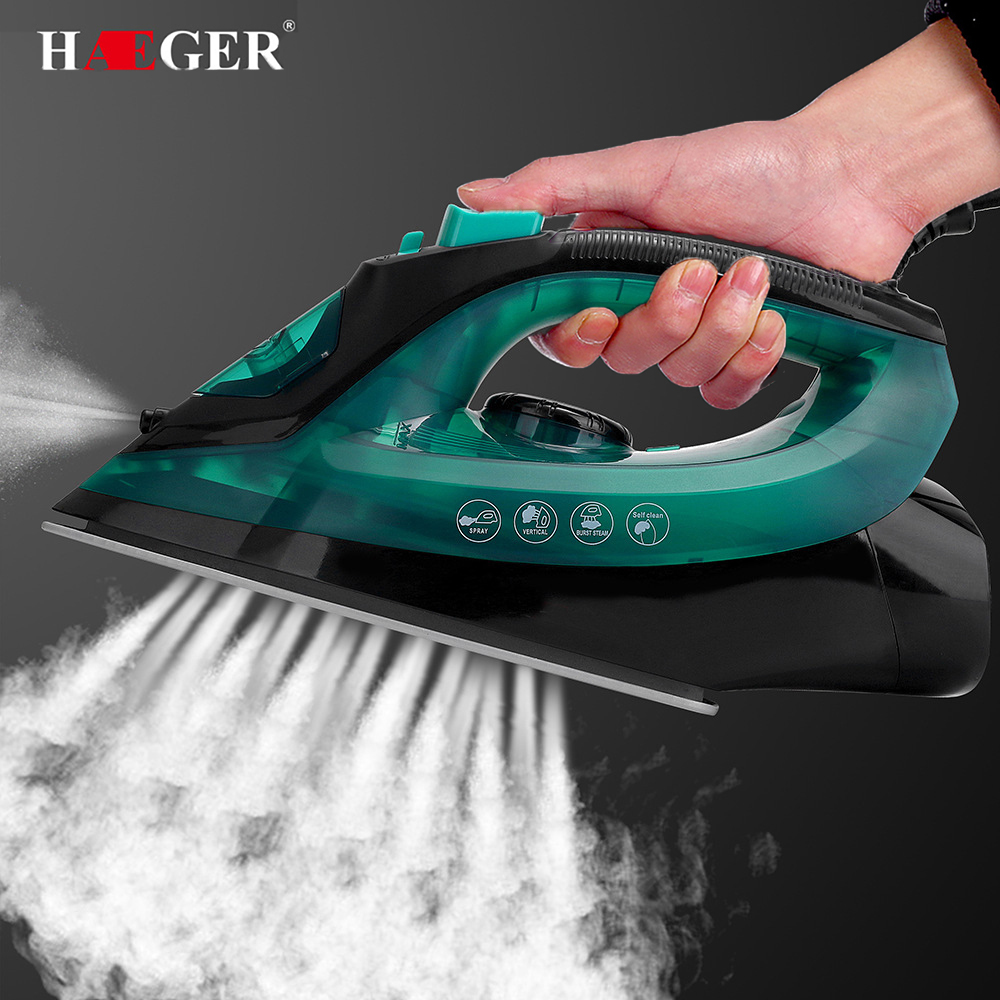 High Power Steam Iron Portable Mini Iron Multifunction Home Handheld Automatic Power-Off Clean Adjustable Electric Irons 2600W