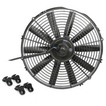 A/C Black Auto Cooling Fan radiator 24V 14'' for Street/Rat/Hot Rod Classic Muscle Car Truck Electric Condenser Universal