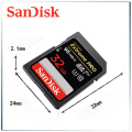 SanDisk Extreme High Speed 64GB UHS-ll SD Card Memory Card 128G Camera Memory Card Flash Card 300MB/s 32G UHS-II Read 300M
