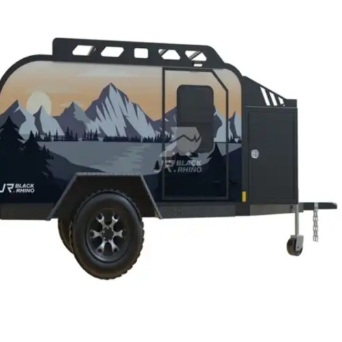 Off Road Small Camper Trailer Mini Vic Caravan Max With LED Travel Kitchen for Sale, Off Road Small Camper Trailer Mini Vic Caravan Max With LED Travel Kitchen wholesale From China