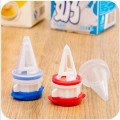 1Pcs ABS+Silicone Mini Box Drinks Diverter With Cover Milk Beverage Extension Mouth Baby Safe