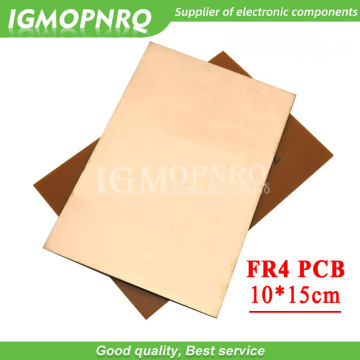 1pcs FR4 PCB 10x15cm 10cmx15cm 10*15 Single Side Copper Clad plate DIY PCB Kit Laminate Circuit Board