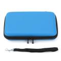 Blue Hard Travel Carrying Case Pouch Storage bag for Nintendo New 3DSLL 3DS XL 3DSXL 3DS LL Rubber Soft Silicone Cover Case