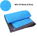 Tewango Green Blue Black Netting Mesh Sunblock Shade Cloth 80% 90% UV Block Garden & Plant Greenhouse Shade Panel 2x5M 3x4M