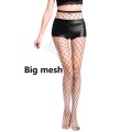 1PC Four Sides Sexy Women Lady Open Crotch Pantyhose Black Fishnet Fish Net Lingerie Mesh Hosiery Tights Black S07-2