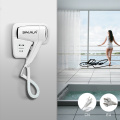 EU CN Plug 110V 220V Dry Hotel Bathroom Home Bathroom Hair Dryer Dry Skin Hanging Wall Mount Hair Dryer