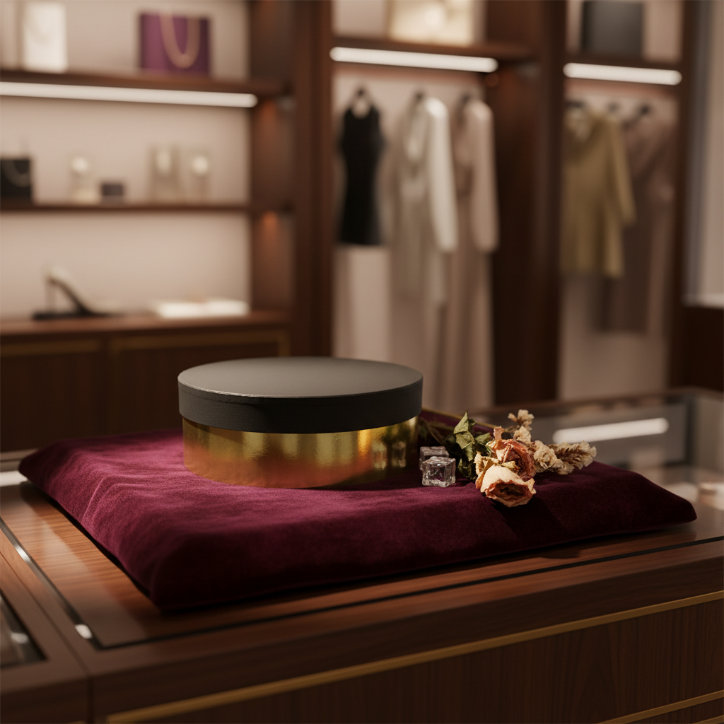 Personalized Chocolate Sparkling Paper Tube