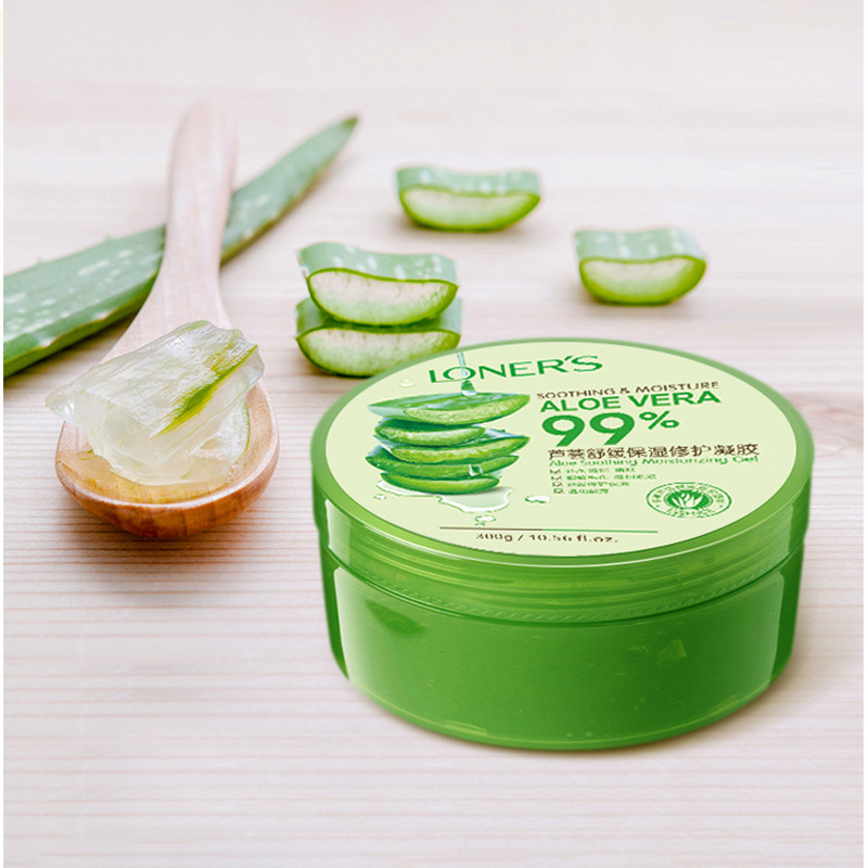 300g 99% Aloe Soothing Face/Hand/Body Gel Aloe Vera Gel Skin Care Remove Acne Moisturizing Day Cream After Sun Lotions Aloe Gel