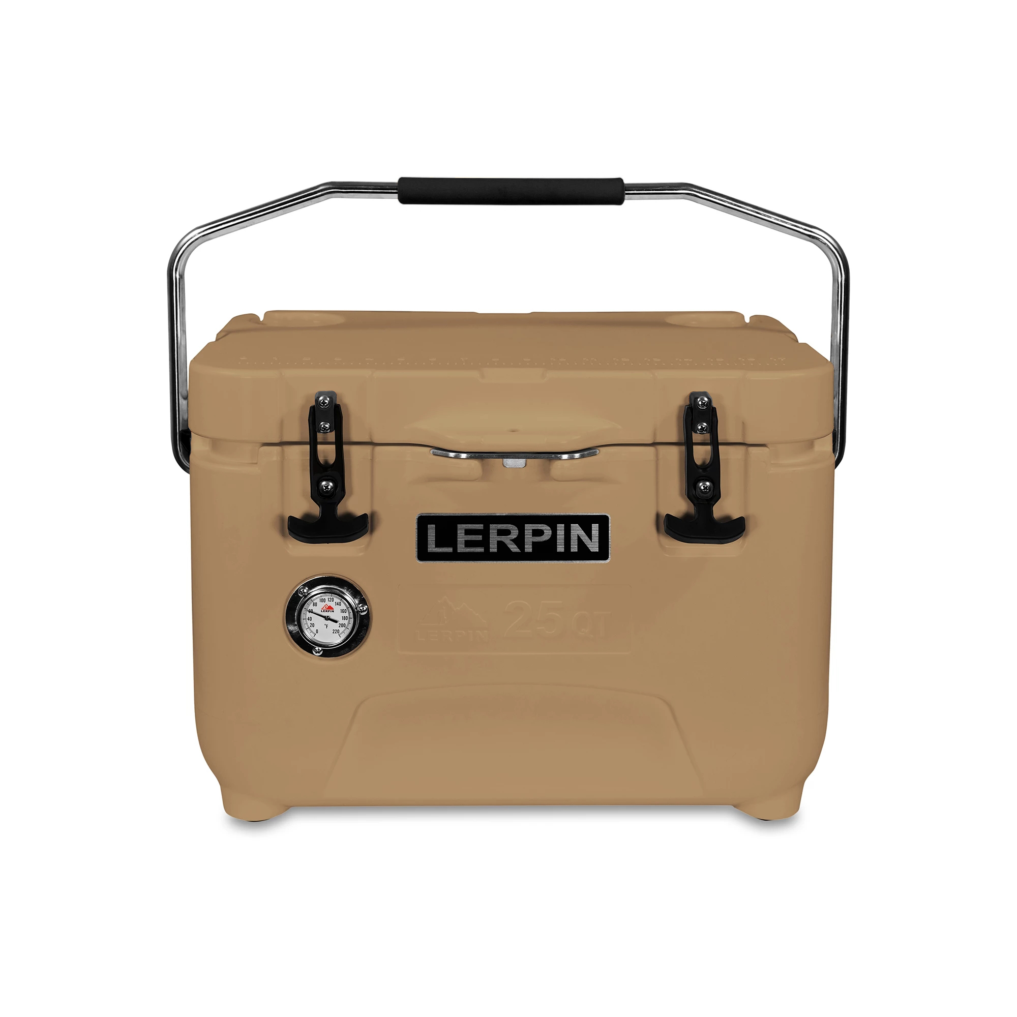 Lerpin Outdoor Rotomolded Ice Chest Cooler Box Camping Cooler Mini Fridge