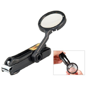 Magnifier Finger nail Clipper Toenail Toe Finger Nail Cutter Scissor Maginify Trimmer Manicure Pedicure Tool