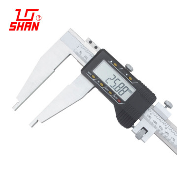 Electronic Digital Vernier Calipers 0-500mm 0.01mm One-way claw Plastic Stainless Steel Large range Caliper gauge Measuring tool
