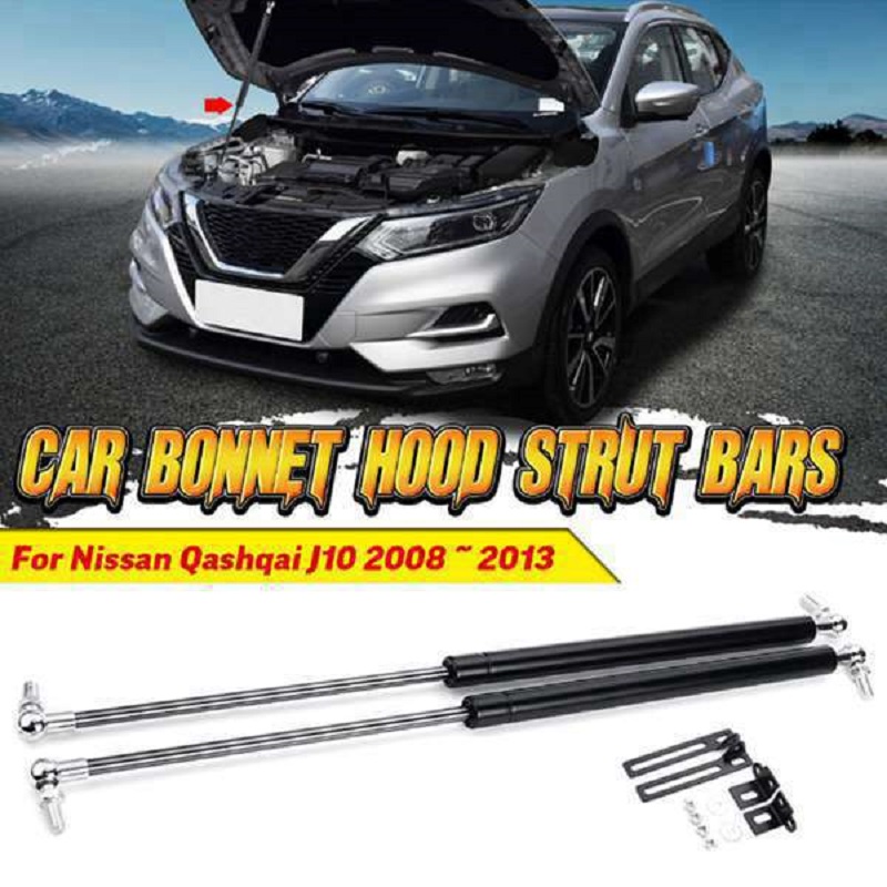 Fit for Nissan Qashqai J10 2008 2009 2010 2011 2012 2013 Accessories Car Bonnet Hood Gas Shock Strut Lift Support Car Styling