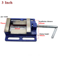 3 Inch Opening Size Drill Press Vise Milling Drilling Clamp Machine Vice Tools Heavy Duty Accessory Milling Drilling