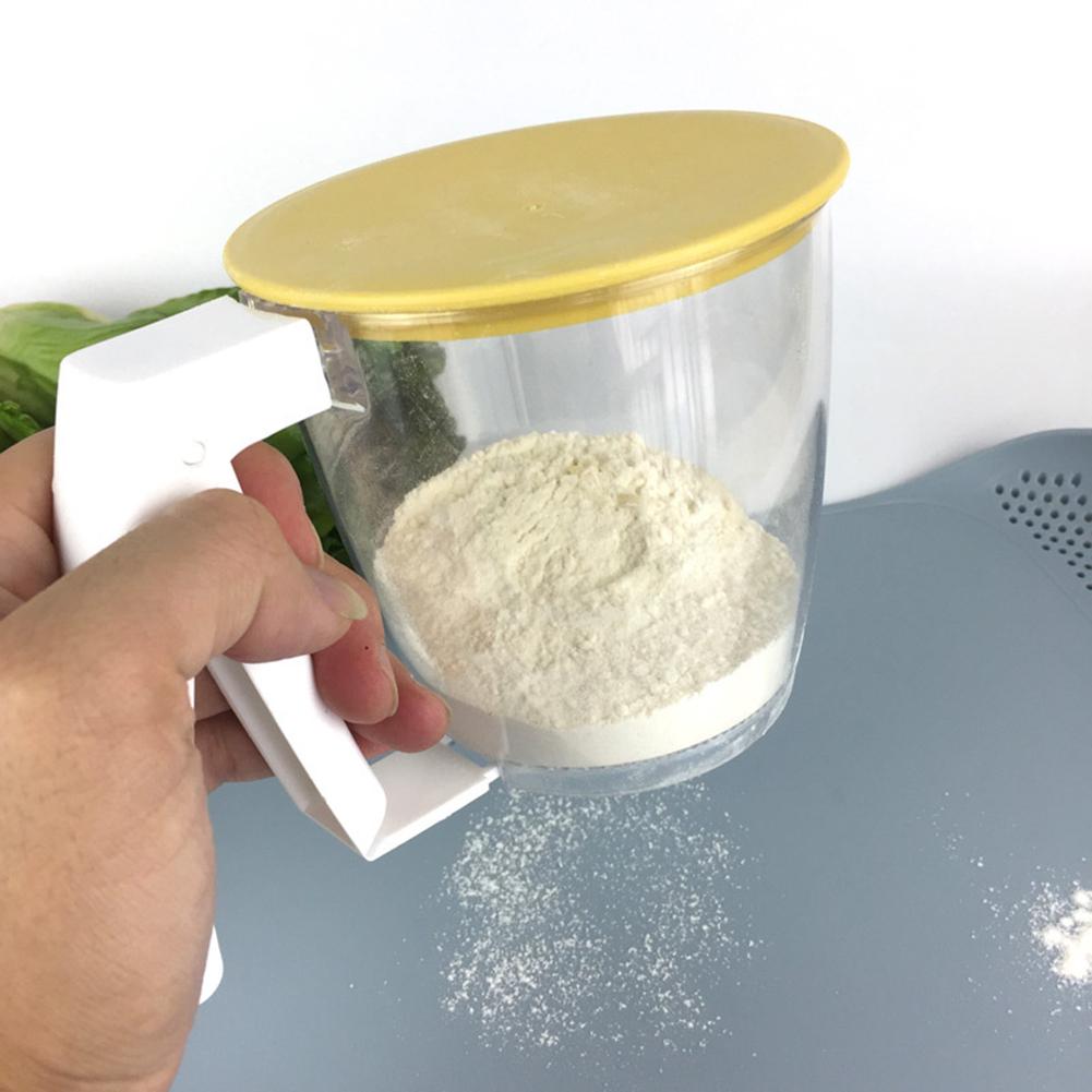 Flour Sieve Mugs Design Flour Sifter Shaker Baking Pastry Tools Bakeware Strainer for Coffee Icing Sugar Powder Baking Tools