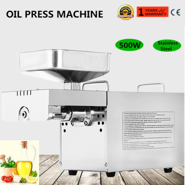 Germany Stock Automatic Nuts Seeds Oil Press Machine Coconut Sesame Oil Presser Pressing Machine High Oil Extraction