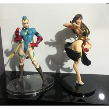 Sexy Figure Cammy Alpha Costume Chun Li Battle Costume PVC Action Figure Collectable Model Toy