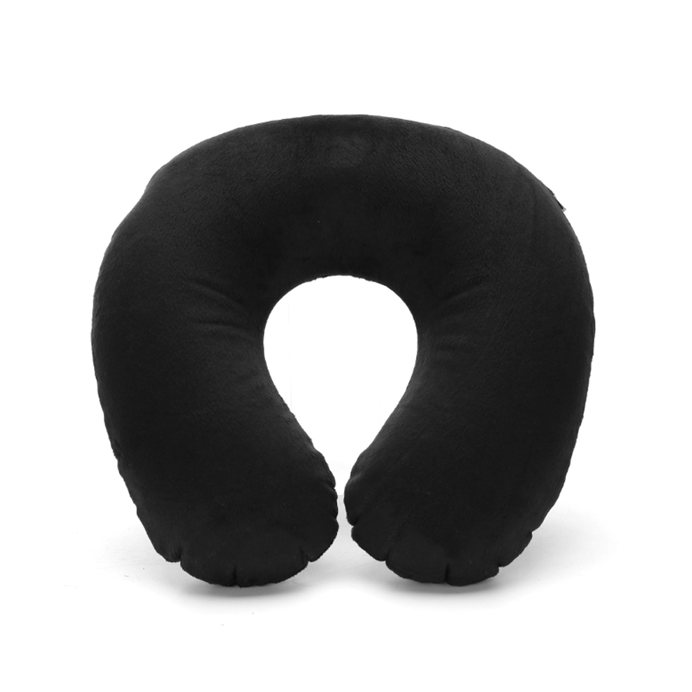 1Pcs U Shaped Travel Pillow Car Air Flight Inflatable Pillows Neck Support Headrest Cushion Soft Nursing Cushion 4 Color New