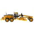 DM 1:50 Caterpillar Cat 24M Motor Grader Elite Series Engineering Machinery 85264C Diecast Toy Model for Collection,Decoration