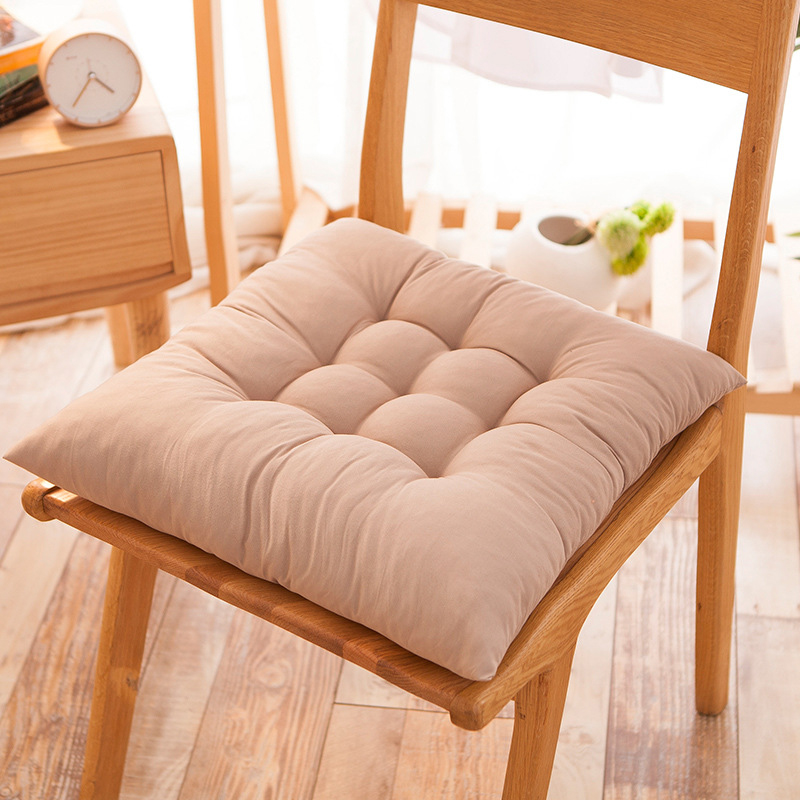 Seat Back Cushion Keep Warm Office Decorative Nordic Abrasive Material Chairs Sofa Adult Child Home Decor Seat Cushion Random