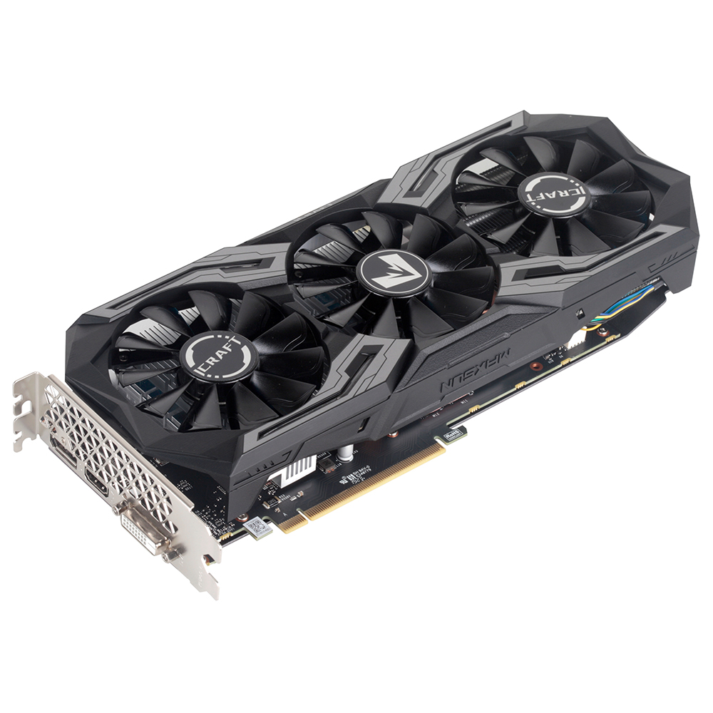 Maxsun GeForce GTX 1660 Super iCraft 6G Graphic Card Nvidia GDDR6 GPU Video Gaming 12nm RGB Lighting Video Card For PC Computer