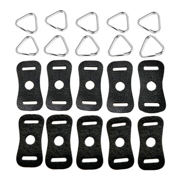 50-100pcs Leather Protector Cover Camera Strap Triangle Split Ring Hook for Fujifilm Canon Nikon Sony Olympus Pentax DSLR Camera