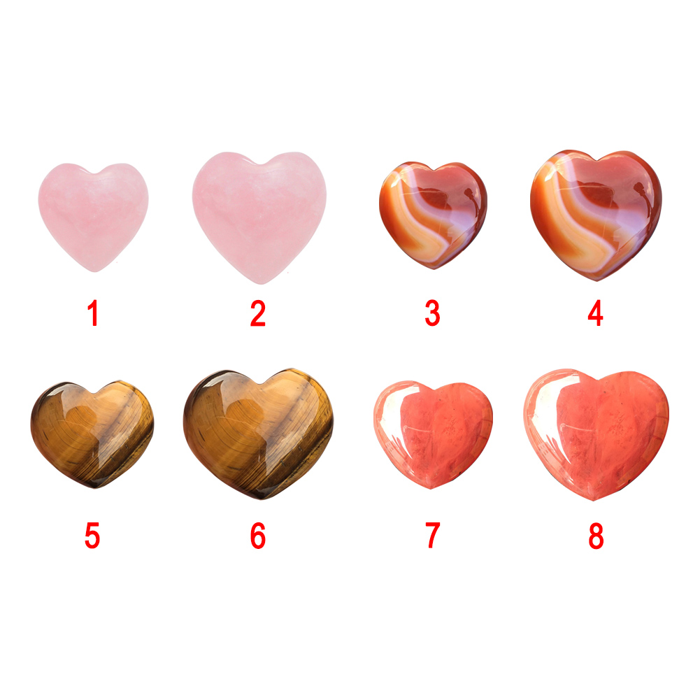 Gemstones Natural Rose Quartz Crystals Love Puffy Beautiful Heart Shaped Stone Love Healing Crystal Gemstone 2020 Products