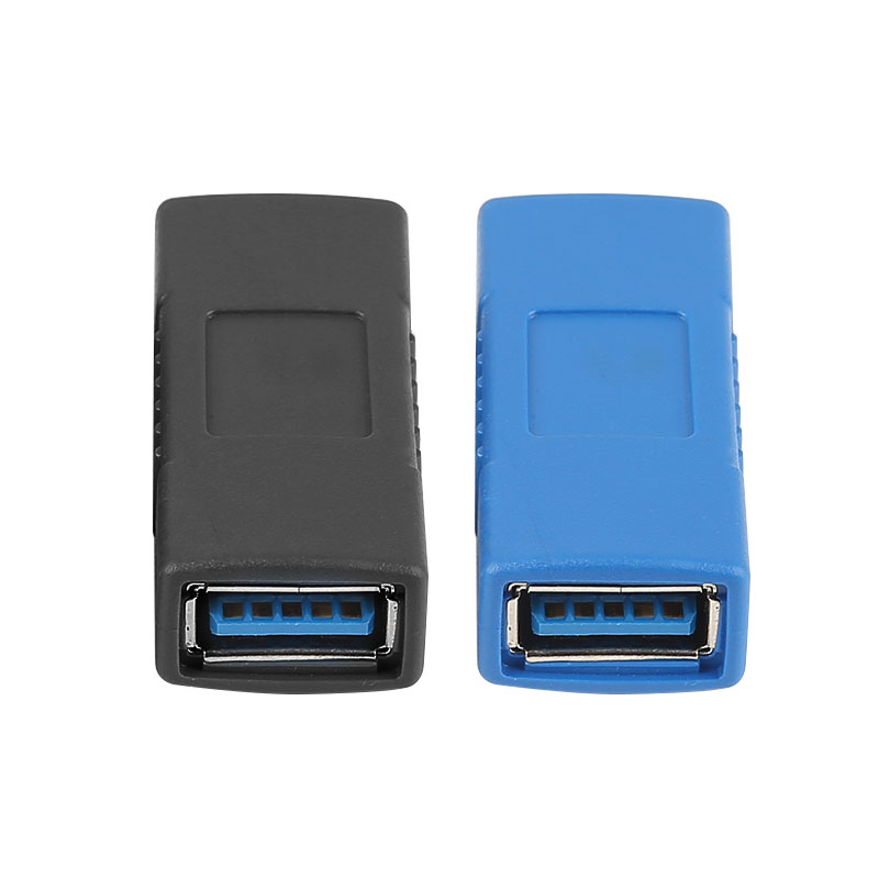 1PC Hot USB 3.0 Adapter Connector Type A Female To Female Coupler Changer Connector Durable for PC Laptop