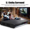 Multi Format Karaoke US Plug USB VCD Remote Control MIC Input CD DVD Player For TV With Cable Easy Install Home Portable