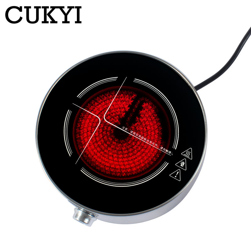 CUKYI no radiation hot surface electric ceramic mini cooker 220V 1200w not tradtional induction cooker