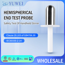 IEC60335-2-14 Test Probe Hemispherical End For Hand-Held Mixer Switch Test