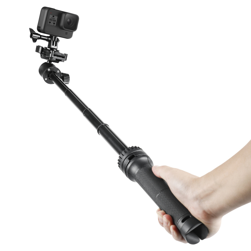 3 in 1 Portable Selfie Stick for iphone/xiaomi/Huawei/Cameras Foldable Handheld Monopod Shutter Remote Extendable Mini Tripod