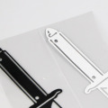 YJZT 4.3CM*16.1CM Knife Weapon Pattern Car Sticker Vinyl Decals Personalized Decoration 1A-0262