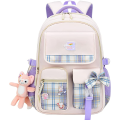 Girls Butterfly Backpack with Kawaii Accessories Cartoon