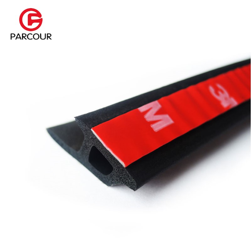 Combination Of Z, P, D Type Car Door Special Sealing Strip EPDM Rubber Soundproof And Dustproof Car Protection Auto Accessory